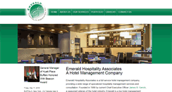 Desktop Screenshot of emeraldhospitality.com